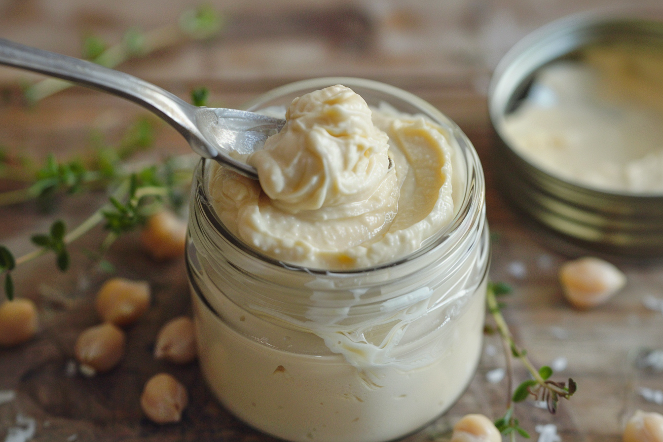 Aquafaba-Mayo – fertig angerichtet