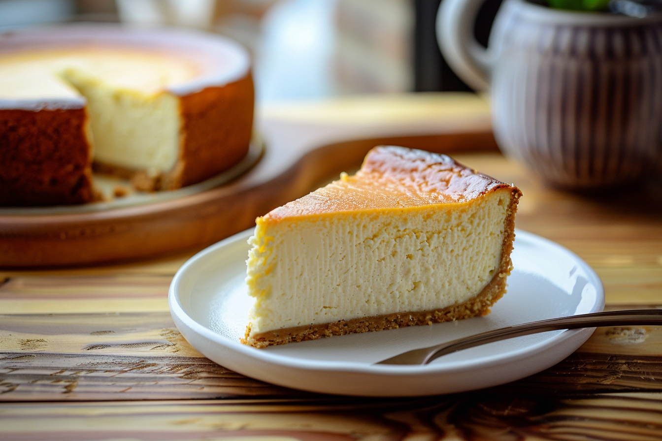 New York Cheesecake – fertig angerichtet