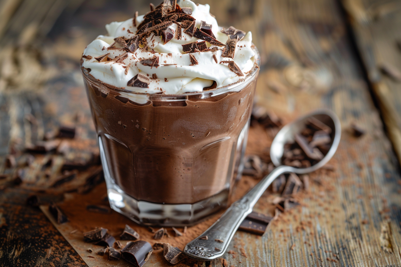 Mousse au Chocolat – fertig angerichtet