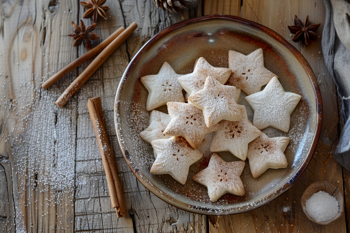 Saftige Zimtsterne wie vom Weihnachtsmarkt – fertig angerichtet