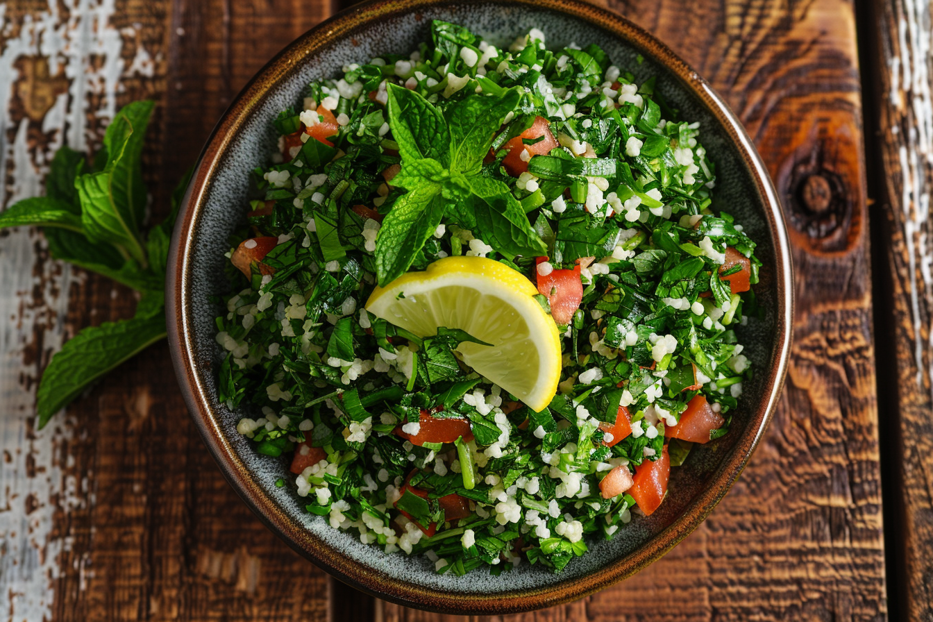 Tabbouleh – fertig angerichtet