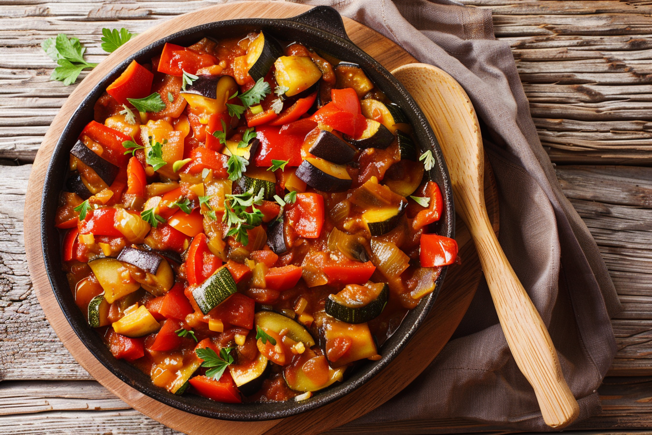 Ratatouille – fertig angerichtet