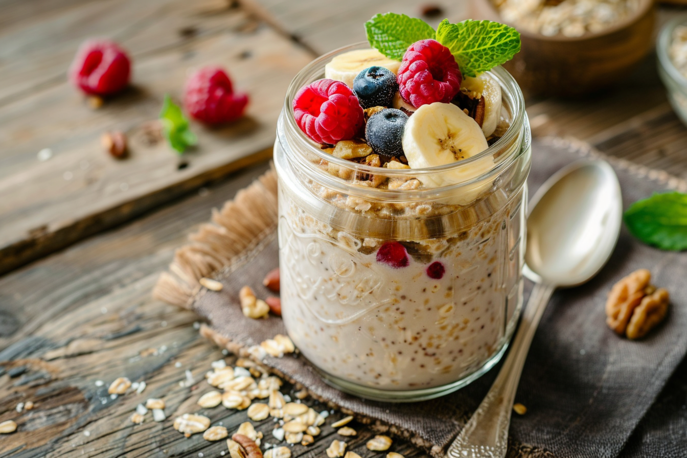 Overnight Oats – fertig angerichtet